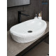 Раковина накладная Gid 777s 51222 белая 60x39x13.5