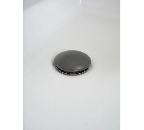 Клапан донный GID без перелива Dgm100 74408K темно-серый матовый 7x7x10