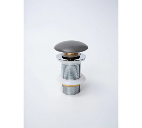 Клапан донный GID без перелива Dgm100 74408K темно-серый матовый 7x7x10