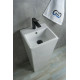 Раковина напольная Gid Nb147 81104 белая 34x33x85