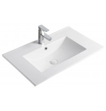 Раковина встраиваемая Gid 9070e 71102 белая 71x46.5x17