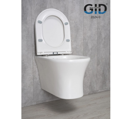 Подвесной унитаз GID Tr2101 62232Y белый 49x36x36