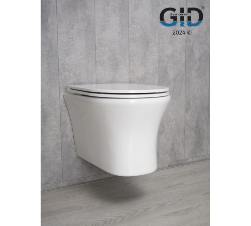 Подвесной унитаз GID Tr2101 62232Y белый 49x36x36