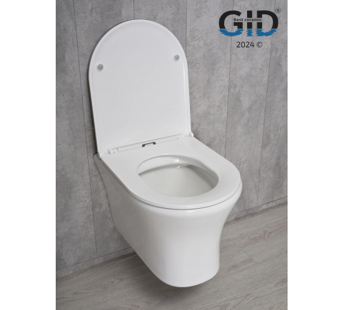Подвесной унитаз GID Tr2101 62232Y белый 49x36x36