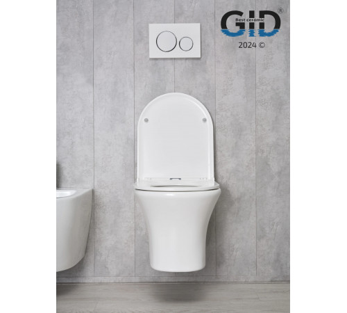 Подвесной унитаз GID Tr2101 62232Y белый 49x36x36