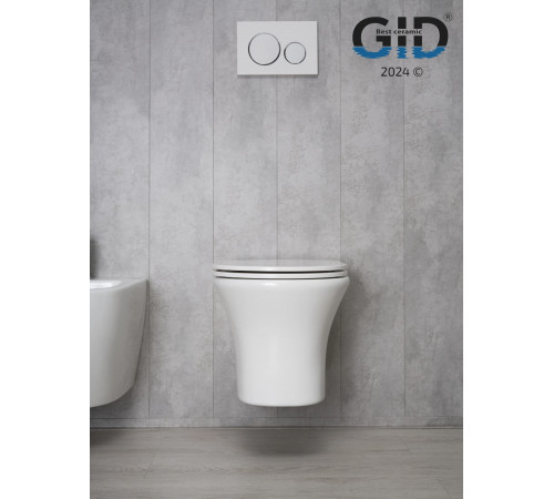 Подвесной унитаз GID Tr2101 62232Y белый 49x36x36