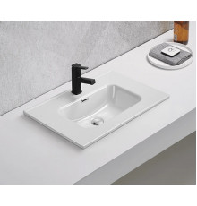 Раковина встраиваемая Gid 9070s 71156 белая 71x46.5x17