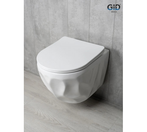 Подвесной унитаз GID Tornado Tr2196TFX 62263Y белый 49x35.5x34