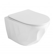 Подвесной унитаз GID Tornado Tr2196TFX 62263Y белый 49x35.5x34