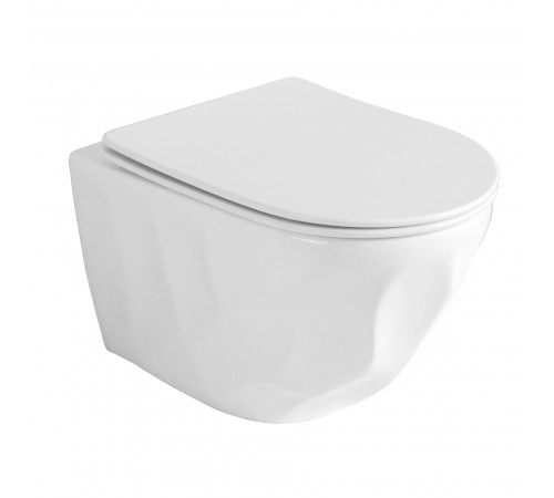 Подвесной унитаз GID Tornado Tr2196TFX 62263Y белый 49x35.5x34