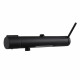 Стойка для душа ABBER Emotion AF8816BL с изливом, черный матовый