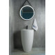 Раковина напольная Gid Nb133 81106 белая 49x49x82