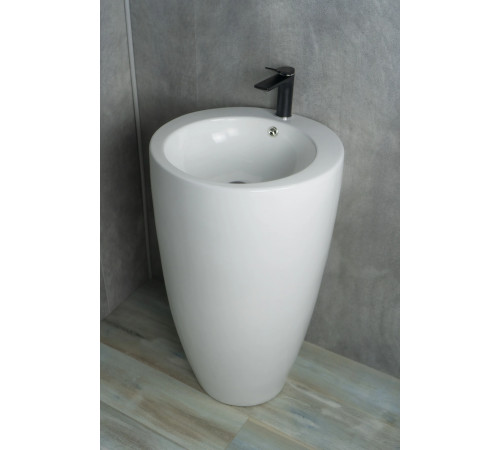 Раковина напольная Gid Nb133 81106 белая 49x49x82