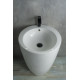 Раковина напольная Gid Nb133 81106 белая 49x49x82