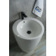 Раковина напольная Gid Nb133 81106 белая 49x49x82