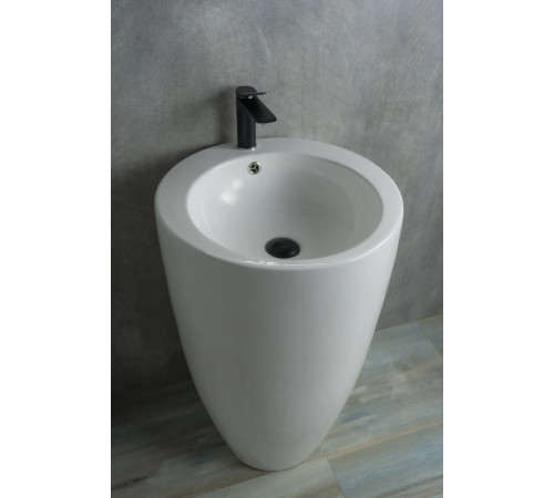Раковина напольная Gid Nb133 81106 белая 49x49x82