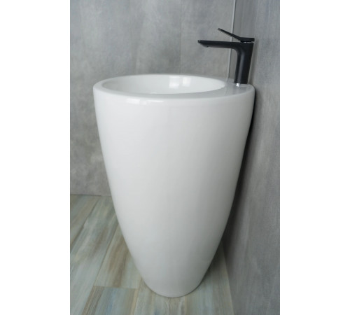 Раковина напольная Gid Nb133 81106 белая 49x49x82