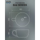 Раковина накладная Gid N9055 51186 белая 40x30x18
