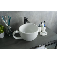 Раковина накладная Gid N9055 51186 белая 40x30x18