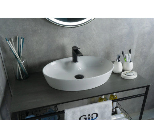 Раковина накладная Gid N9436 51150 белая 55x40x10.5