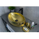 Раковина накладная Gid 9030g 52234 золотая 48x34x15