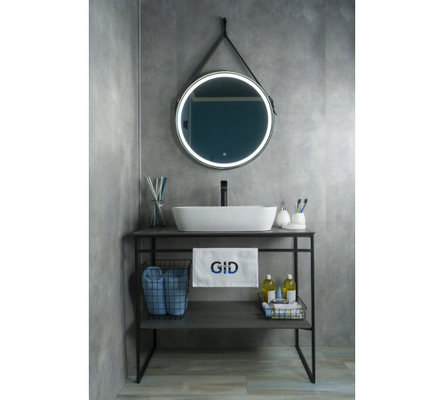 Раковина накладная Gid N9217 51132 белая 61x34x13.5