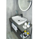 Раковина накладная Gid N9047 51184 белая 55x42x15