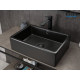 Раковина накладная Gid N9129bg 53381 черная графит 50x38x14.5