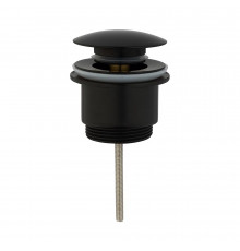 Клапан донный GID универсальный G-59BM 76605K черный матовый 7x7x10