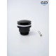 Клапан донный GID универсальный G-59BM 76605K черный матовый 7x7x10