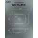Раковина встраиваемая Gid N3340 71170 белая 40.5x26x10
