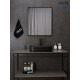 Раковина накладная Gid Bm9550 53364 черная матовая 50x40x11