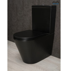 Напольный унитаз Gid Tn2189Bm 62248Y черный матовый 64.5x38.5x82.5