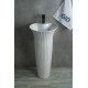 Раковина напольная Gid Nb132 81113 белая 41x41x84