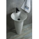 Раковина напольная Gid Nb132 81113 белая 41x41x84