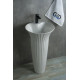 Раковина напольная Gid Nb132 81113 белая 41x41x84