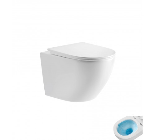 Подвесной унитаз GID Tornado Tr2198TFB 62265Y белый 52x36x34