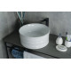 Раковина накладная Gid W969 51174 белая 41x41x18