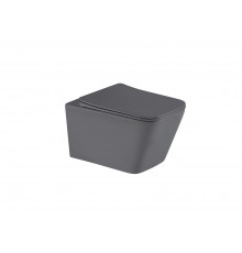 Подвесной унитаз GID Tornado Tr2143TF-Dgm 62304Y серый матовый 49x34x36