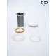 Клапан донный GID без перелива Whm100 74403K белый матовый 7x7x10