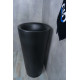 Раковина напольная Gid Nb130bg 81110 черная графит 40x40x85