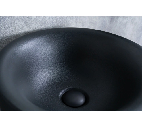 Раковина напольная Gid Nb130bg 81110 черная графит 40x40x85