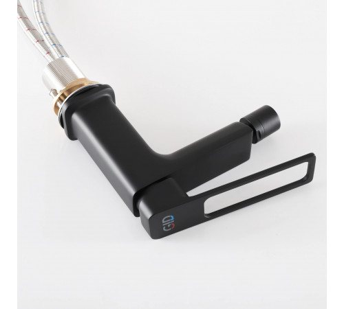 Смеситель Gid для биде Niagara L057-BM-B L057BMB черный матовый