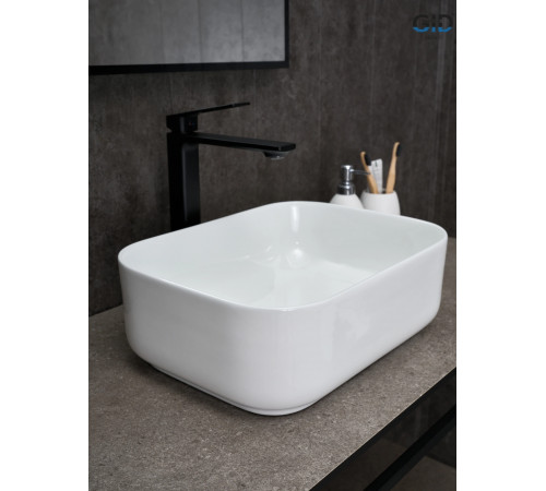 Раковина накладная Gid N1335 51238 белая 40x30x13