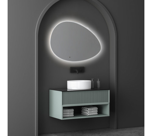 Заркало для ванной Abber Kontur AG6301SC-0.92 с подсветкой, бесконтактный выключатель, диммер