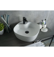 Раковина накладная Gid N9442 51153 белая 44x44x14