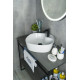 Раковина накладная Gid N9442 51153 белая 44x44x14