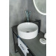 Раковина накладная Gid N9011 51105 белая 40x40x15