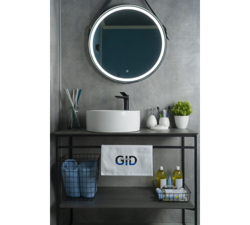 Раковина накладная Gid N9011 51105 белая 40x40x15