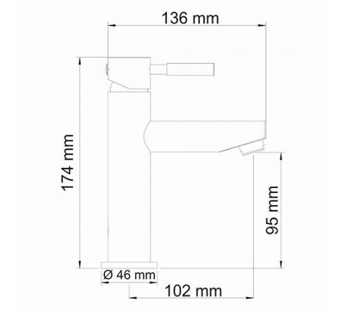 Смеситель для раковины WasserKRAFT Main 4104